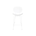 Miniatyrbillede 3 af 5: Taburet DKD Home Decor Sort Metal Hvid polypropylen (52,5 x 49 x 104 cm)