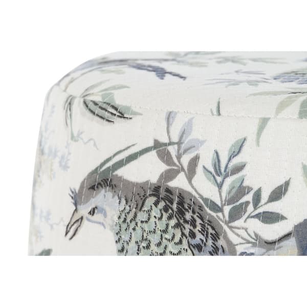 Fodstøtte Home ESPRIT Mangotræ 40 x 40 x 48 cm