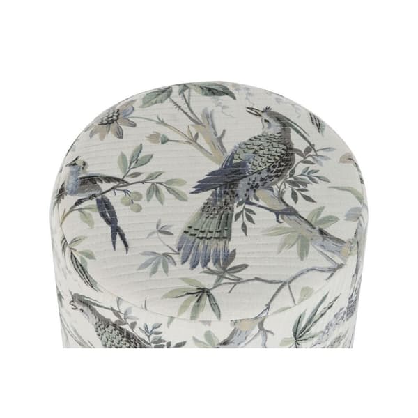Fodstøtte Home ESPRIT Mangotræ 40 x 40 x 48 cm