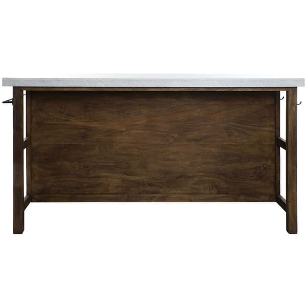 Køkken møbler Home ESPRIT Hvid Brun 168 x 76 x 92 cm