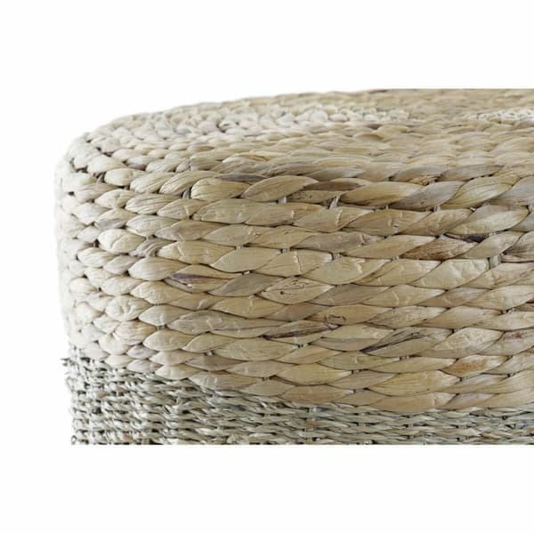 Jalkatuki DKD Home Decor Monivärinen Luonnollinen Alumiini Boho 42 x 42 x 40 cm