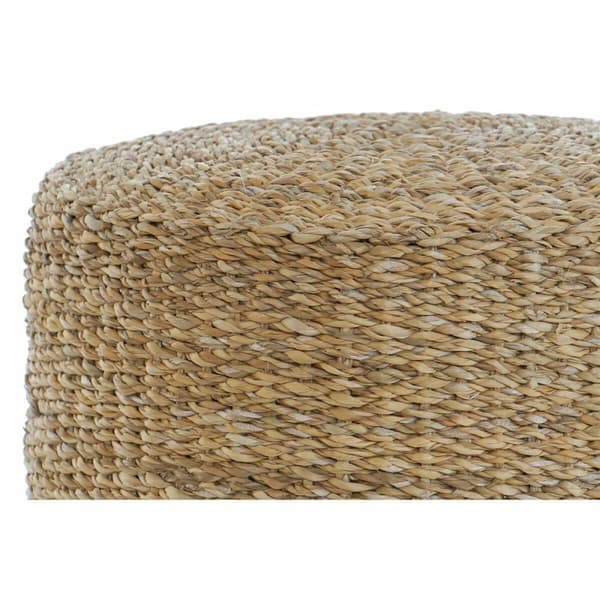 Jalkatuki DKD Home Decor Kuitu Luonnollinen (40 x 40 x 40 cm)