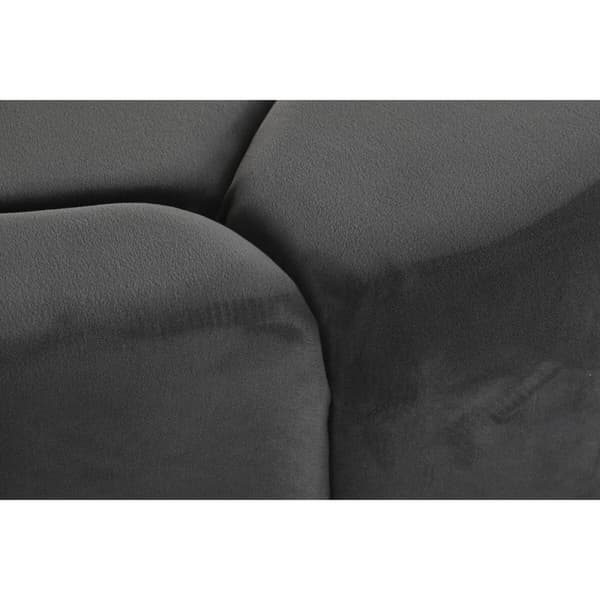 Jalkatuki DKD Home Decor Harmaa 30 % Polyesteri (85 x 85 x 48 cm)