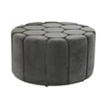 Pikkukuva 1 / 4: Jalkatuki DKD Home Decor Harmaa 30 % Polyesteri (85 x 85 x 48 cm)