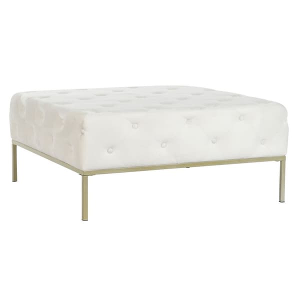 Jakkara DKD Home Decor Valkoinen Kullattu Metalli 100 x 100 x 45 cm