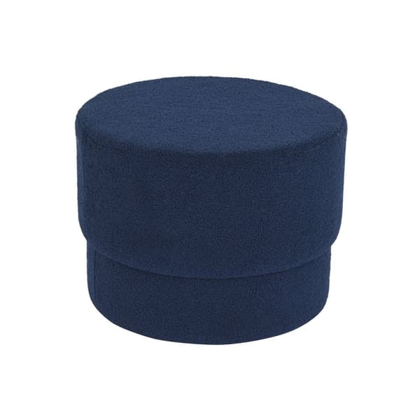 Jalkatuki DKD Home Decor Sininen Sametti 55 x 55 x 40 cm