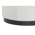 Pikkukuva 3 / 3: Jalkatuki DKD Home Decor Valkoinen Musta Polyesteri Puu MDF Scandi 60 x 60 x 45 cm (3 osaa)
