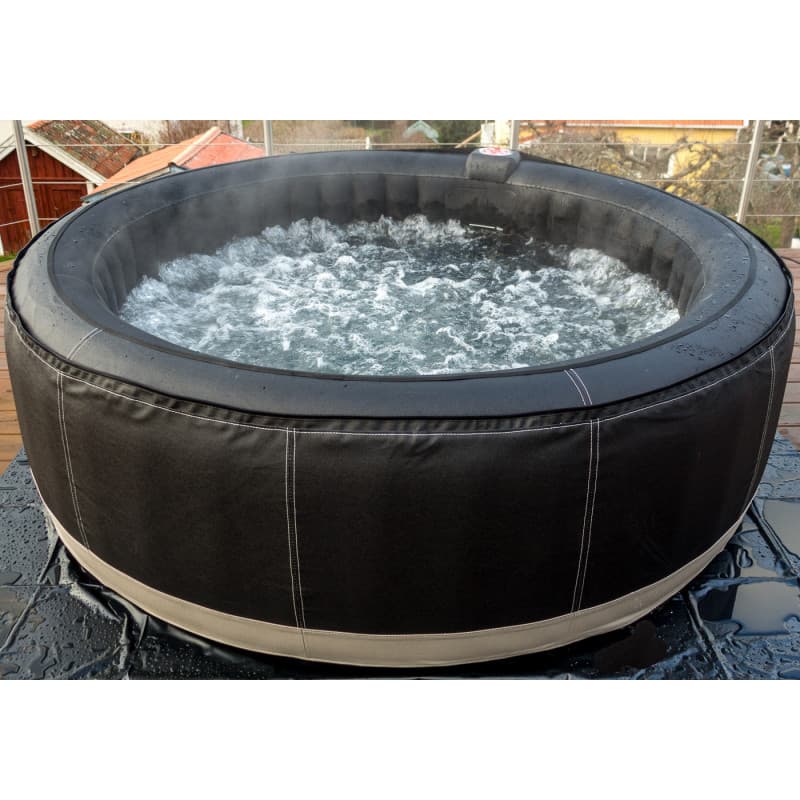 Gemspa Artic Uppblåsbart Spabad 6-personer runt 208cm - Black Friday