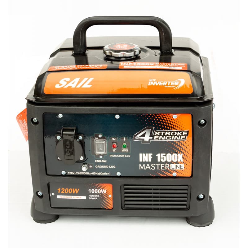 Bärbart Elverk 4-takt, 1200w, 12Kg, INF1500X