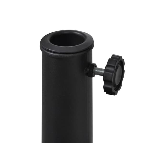 vidaXL Parasollstativ/holder harpiks 9 kg