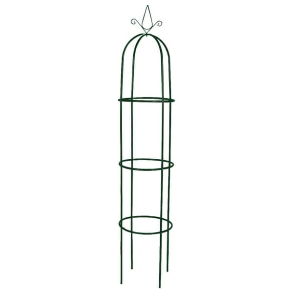 vidaXL Växtstöd obelisk 2 st