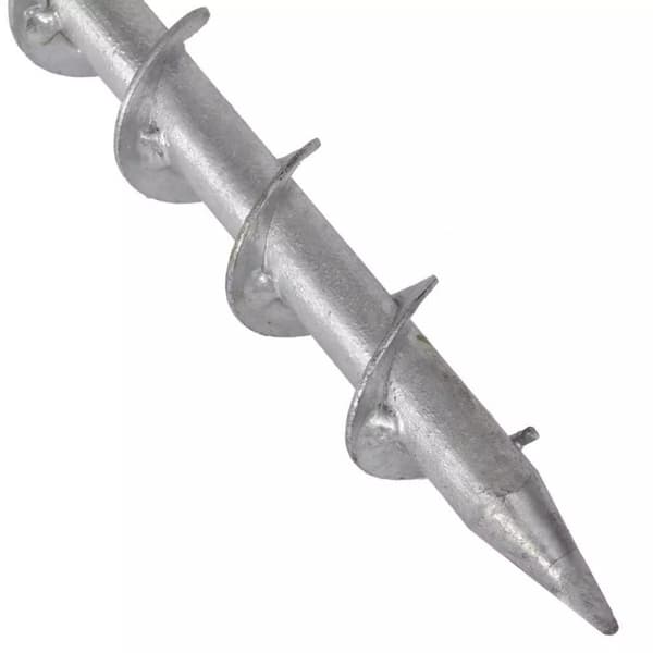 vidaXL Parasollfot 55 cm galvaniserat stål