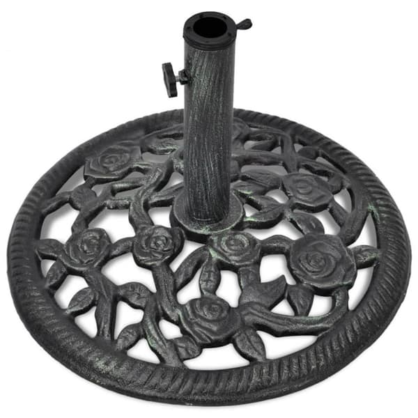 vidaXL parasolfod støbejern 12 kg 48 cm