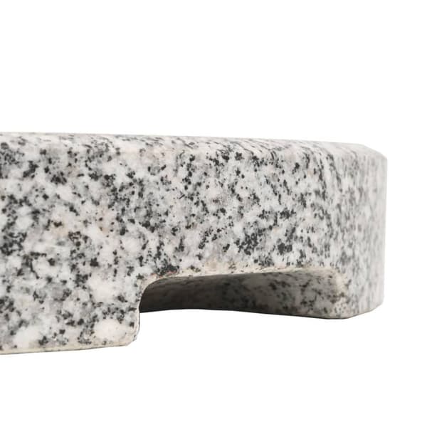vidaXL parasolfod granit rund 20 kg