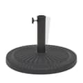 Miniatyrbilde 4 av 7: vidaXL Parasollfot harpiks rund svart 29 kg