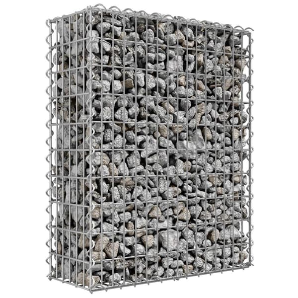 Gabione stenkurv - 100 x 30 x 80 cm