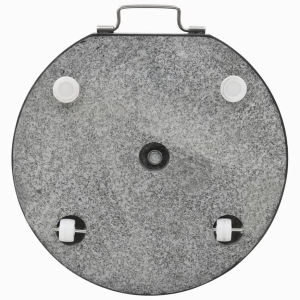 vidaXL parasolfod granit 30 kg rund sort