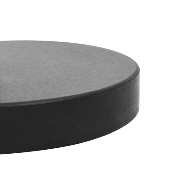 vidaXL parasolfod granit 30 kg rund sort