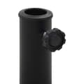 Miniatyrbilde 3 av 6: vidaXL Parasollfot polyresin halvrund 15 kg svart