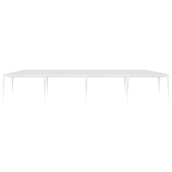 vidaXL Partytält PE 3x12 m vit