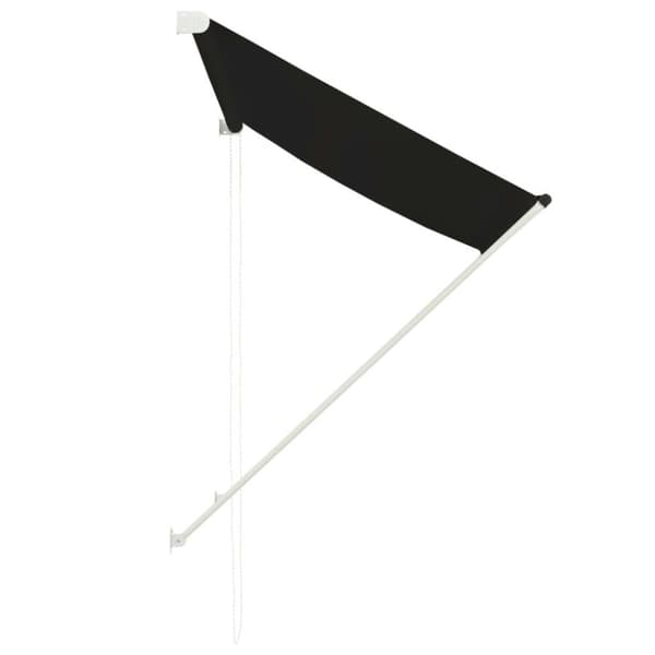 vidaXL foldemarkise 150x150 cm antracitgrå