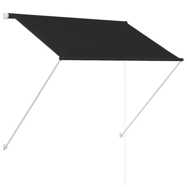 vidaXL foldemarkise 150x150 cm antracitgrå