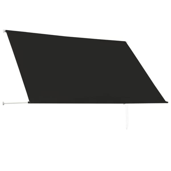 vidaXL foldemarkise 250 x 150 cm antracitgrå