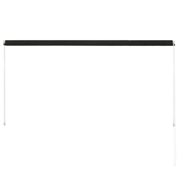 vidaXL foldemarkise 250 x 150 cm antracitgrå
