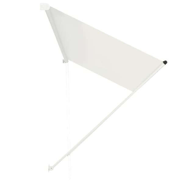 vidaXL Markis 300x150 cm gräddvit