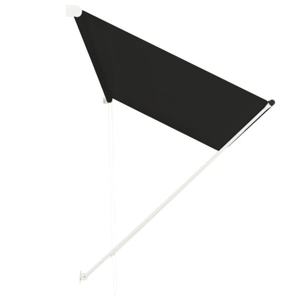 vidaXL Uttrekkbar markise 300x150 cm antrasitt