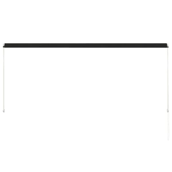 vidaXL Uttrekkbar markise 300x150 cm antrasitt