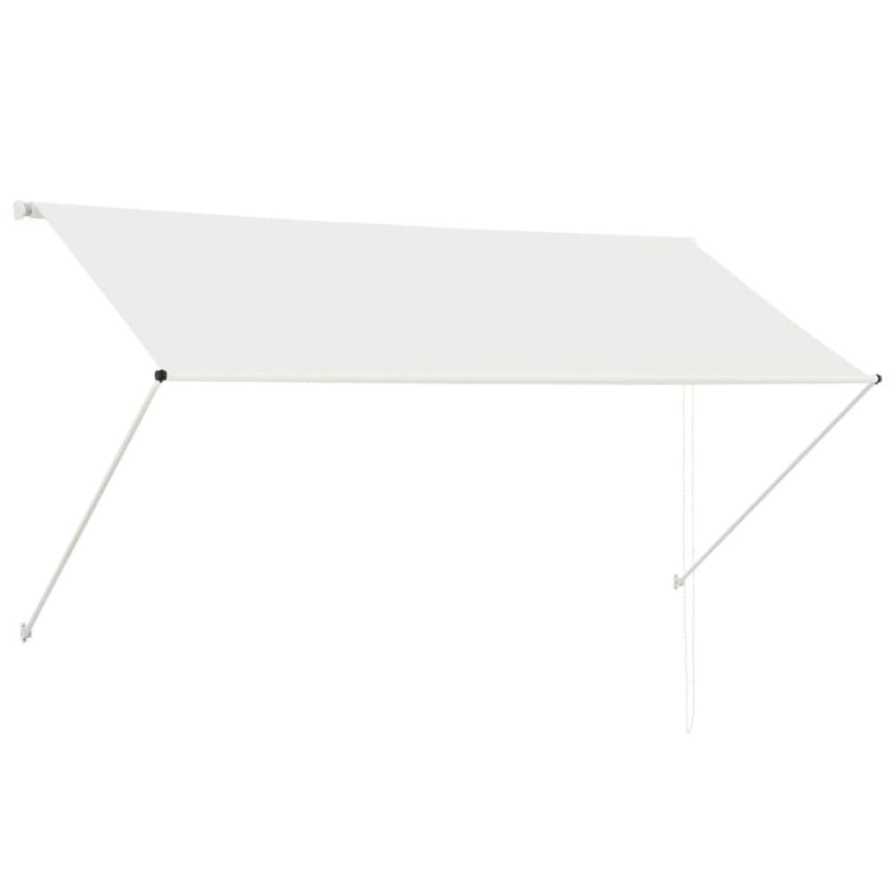 vidaXL Markis 250x150 cm gräddvit