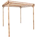 Miniatyrbilde 1 av 4: vidaXL Pergola bambus 170x170x220 cm