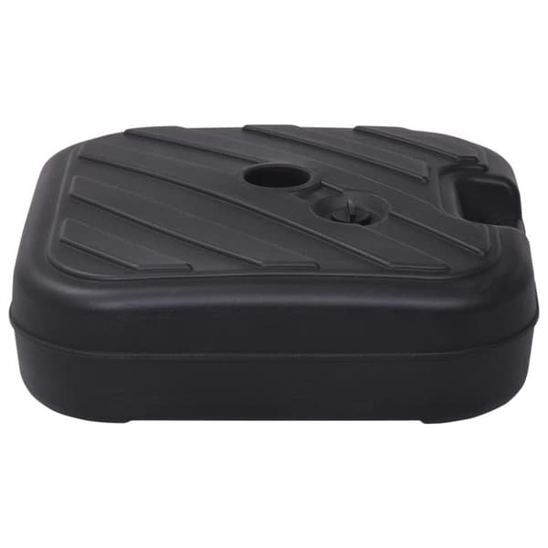 vidaXL parasolfod 24 l sand- eller vandfyld sort