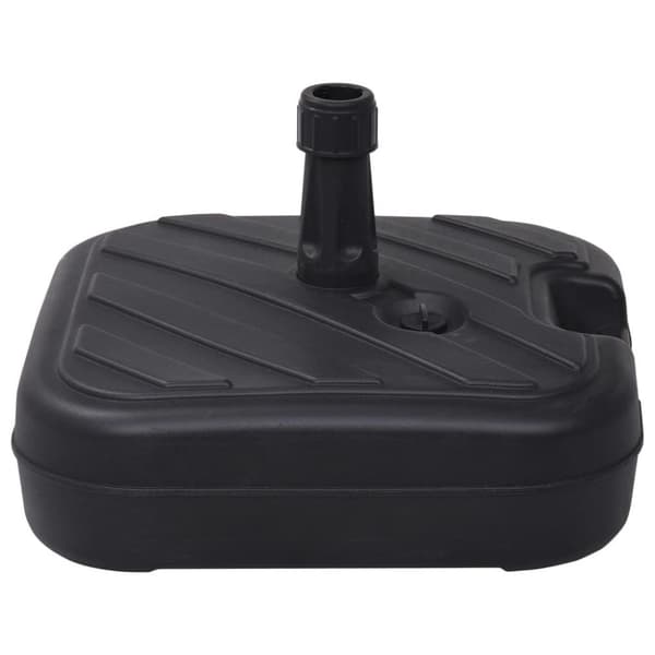 vidaXL parasolfod 24 l sand- eller vandfyld sort