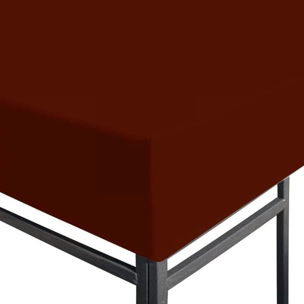 vidaXL Huvimajan katto 310 g/m² 3x4 m terrakotta