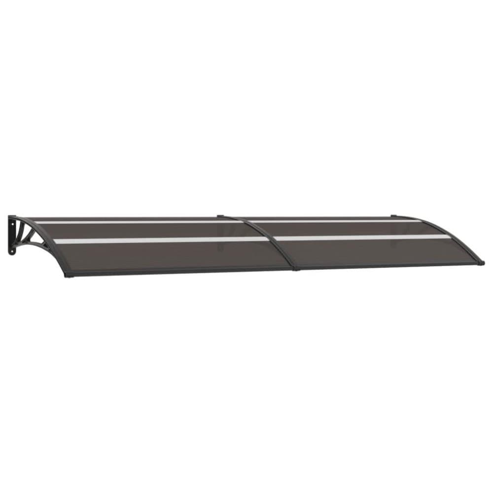vidaXL Entrétak svart 300x80 cm PC