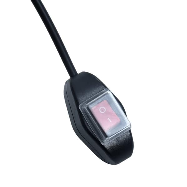 vidaXL Manuell uttrekkbar markise med LED 450x300 cm antrasitt