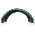 Miniatyrbilde 4 av 10: vidaXL Kvegtelt PVC 3,7x3,7 m grønn
