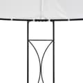Miniatyrbillede 4 af 6: vidaXL pavillon 300x290 cm rund hvid