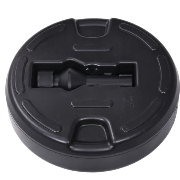 vidaXL parasolfod 15 l sand- eller vandfyld sort