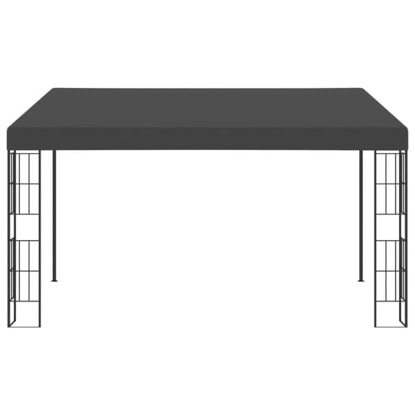 vidaXL Veggmontert paviljong 3x4 m antrasitt stoff