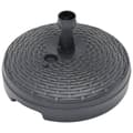 Miniatyrbilde 4 av 6: vidaXL Parasollfot sand/vann 20 L antrasitt plast rotting