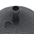 Miniatyrbilde 5 av 6: vidaXL Parasollfot sand/vann 20 L antrasitt plast rotting