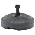 Miniatyrbilde 1 av 6: vidaXL Parasollfot sand/vann 20 L antrasitt plast rotting