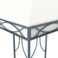 Miniatyrbillede 3 af 4: vidaXL pavillon 300 x 300 cm cremefarvet