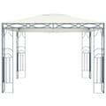 Miniatyrbillede 2 af 4: vidaXL pavillon 300 x 300 cm cremefarvet