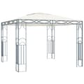 Miniatyrbillede 1 af 4: vidaXL pavillon 300 x 300 cm cremefarvet