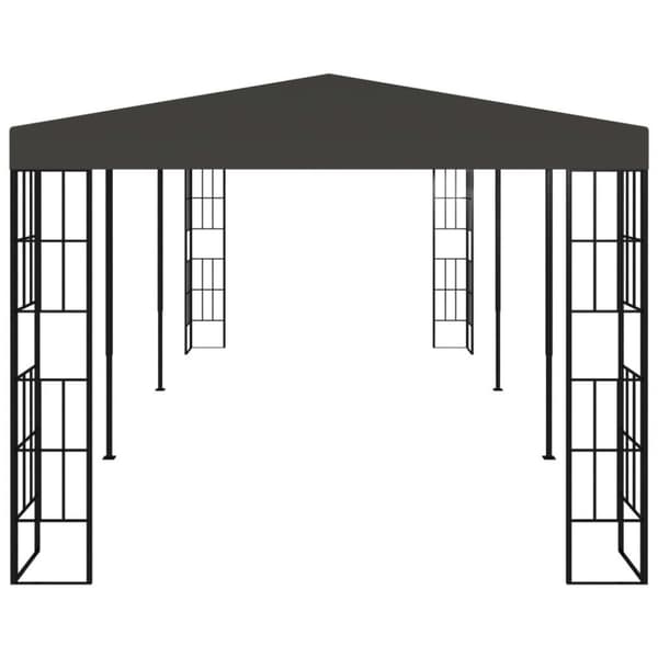 vidaXL Paviljong 3x6 m antrasitt