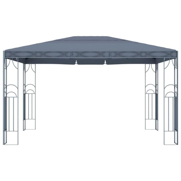 vidaXL Paviljong 400x300 cm antracit